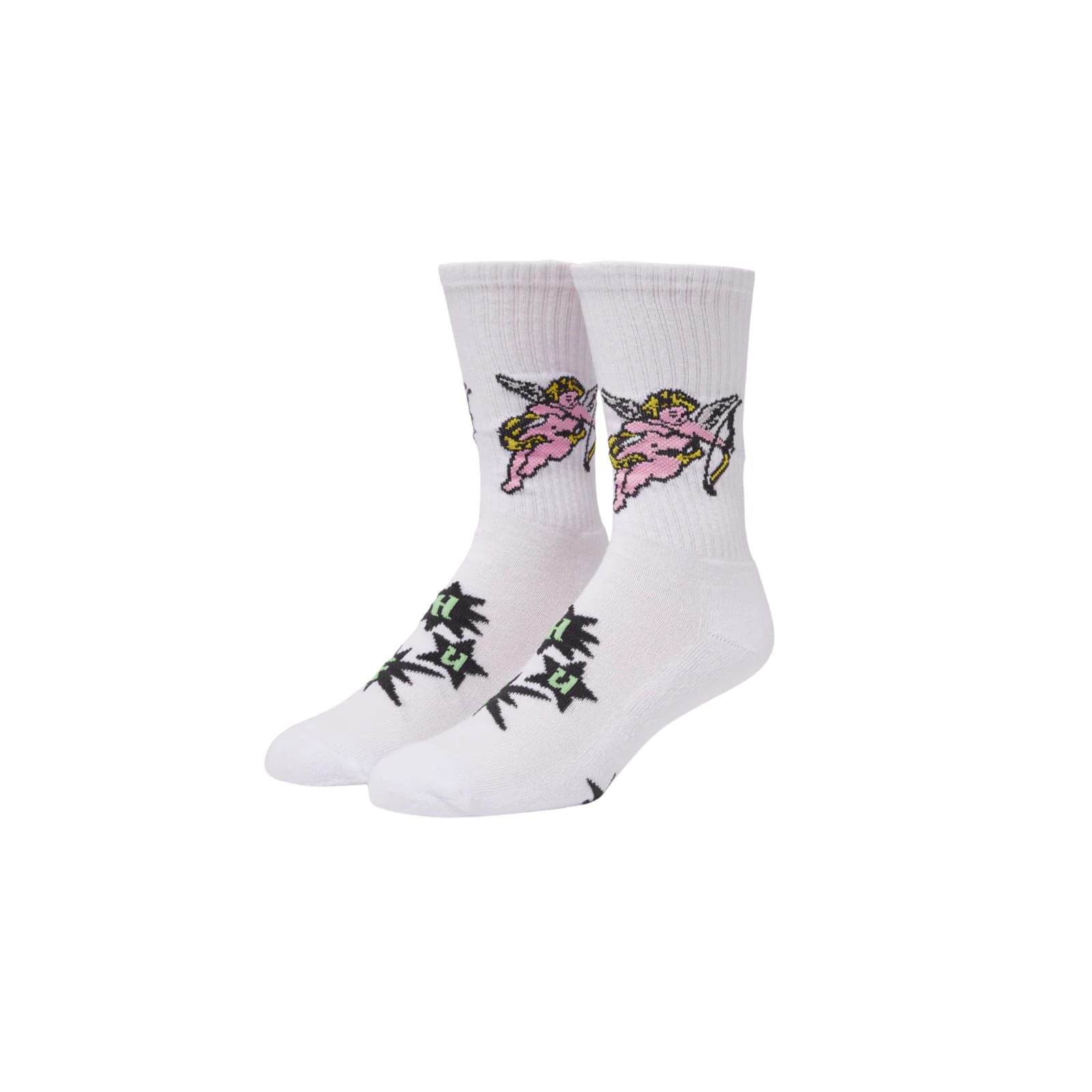 Chaussettes Huf Cupid Crew White (37/45)