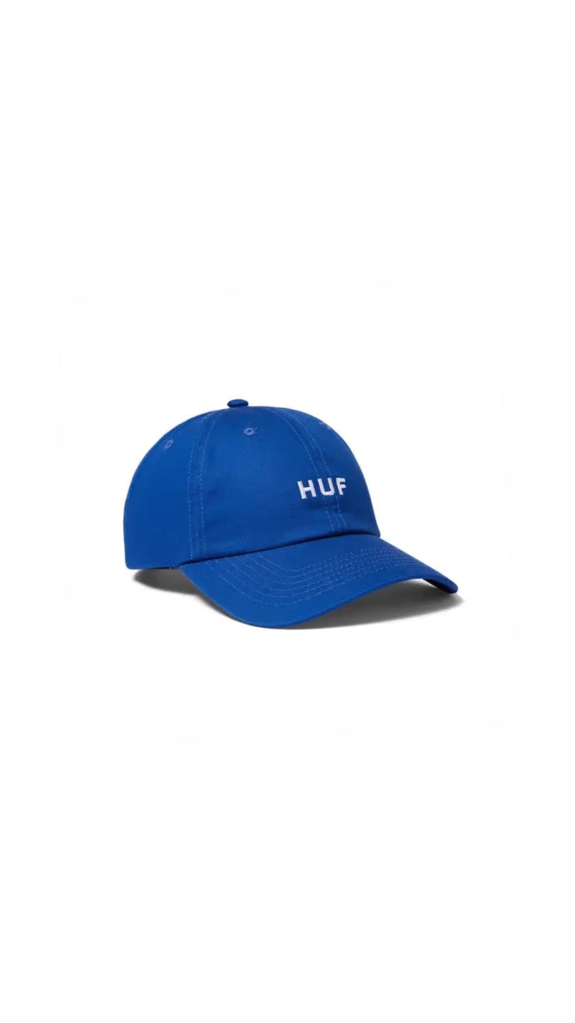 Casquette Huf Set OG CV 6 Panel Cobalt Blue