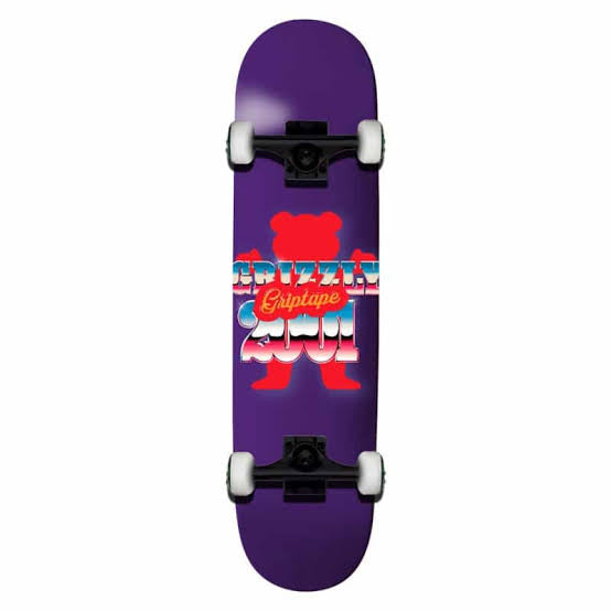 Complete Grizzly Cool as Ice Purple 7”75