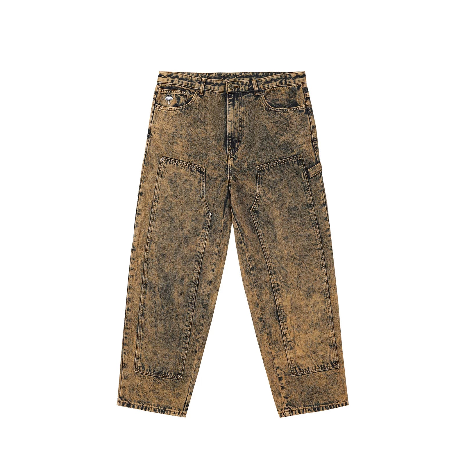 Pants Hélas Carpenter Jeans Washed Brown