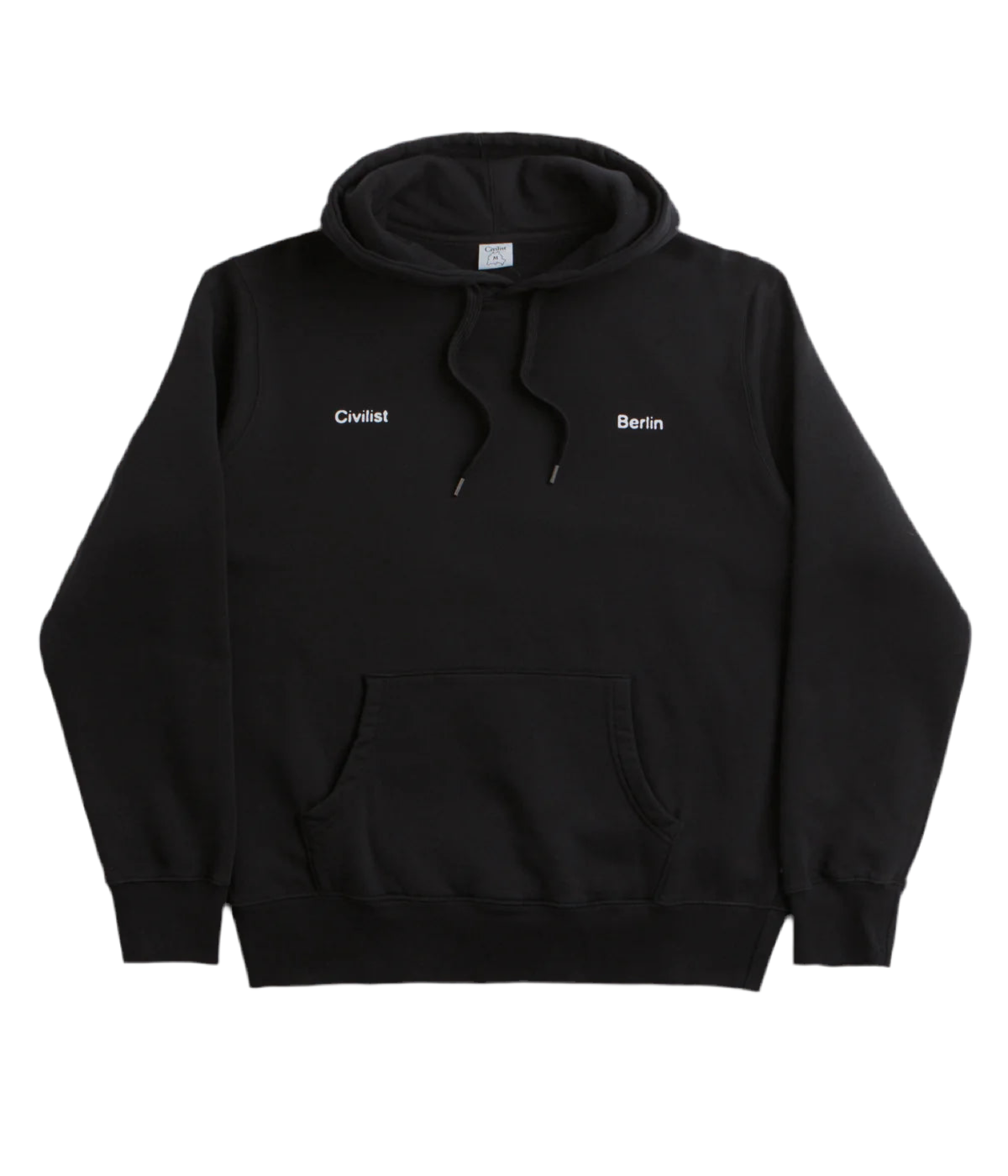 Hoodie Civilist Skull Black