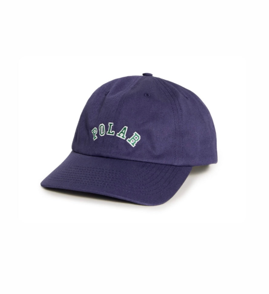 Casquette Polar Sai Cap College Logo Navy