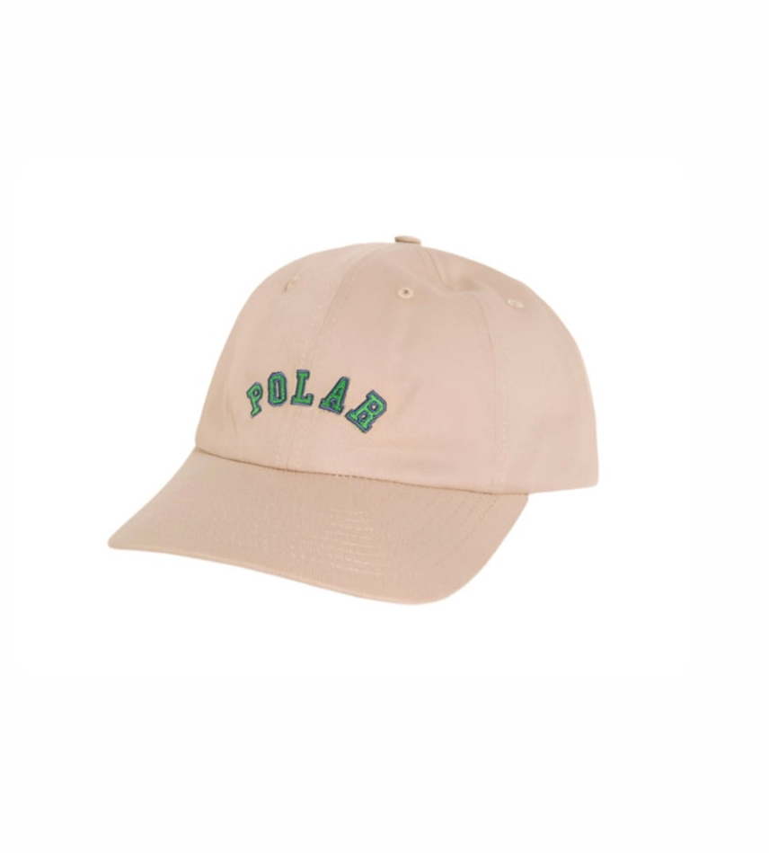 Casquette Polar Sai Cap College Logo Ecru