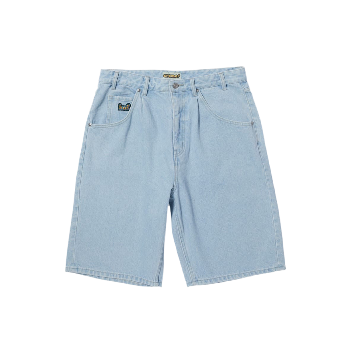 Short Huf Cromer Stone Light Blue