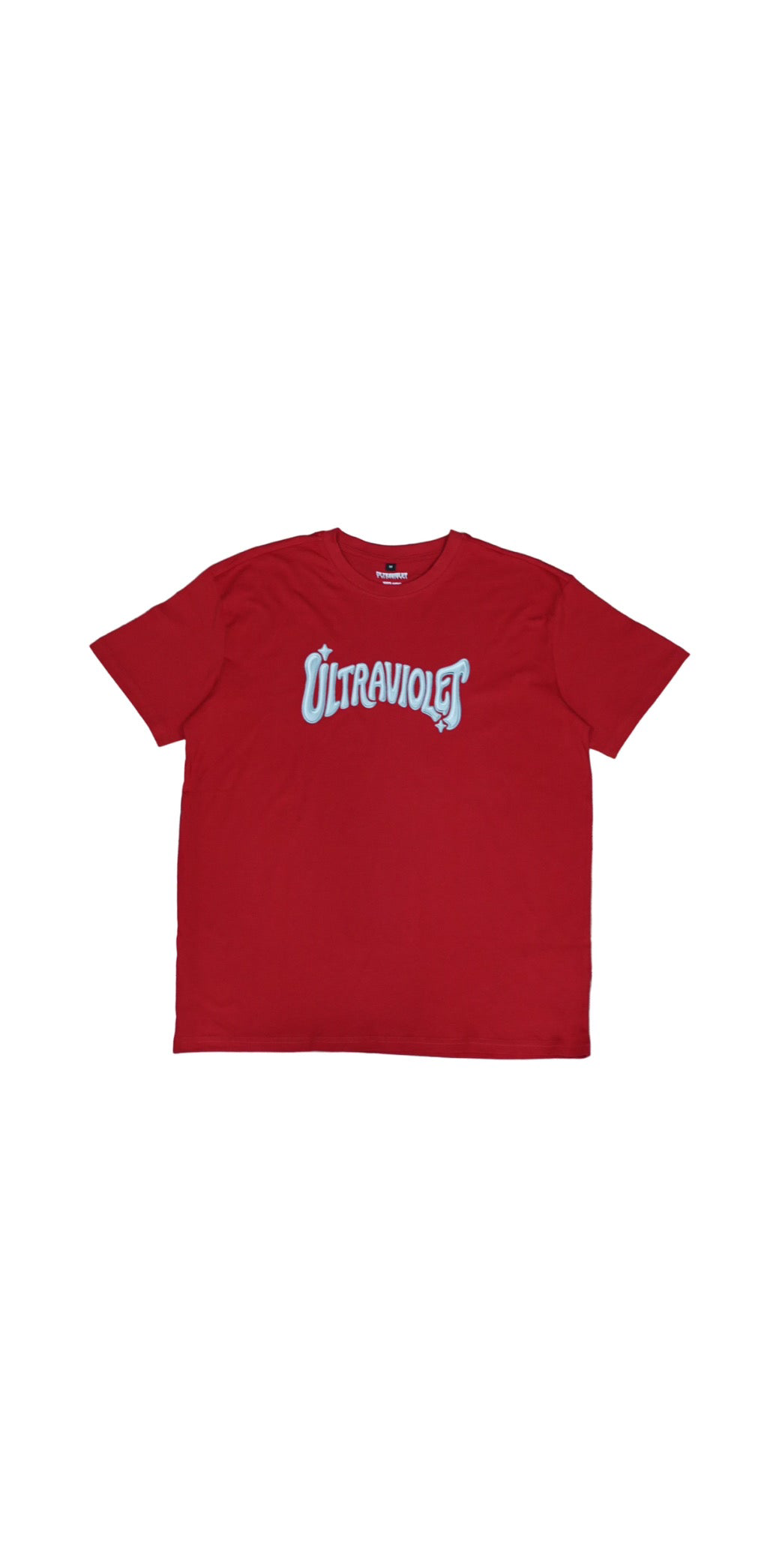 Tee Shirt Ultraviolet Chrome Logo Red