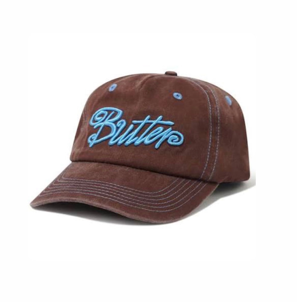 Casquette Butter Goods Jive Snapback Brown