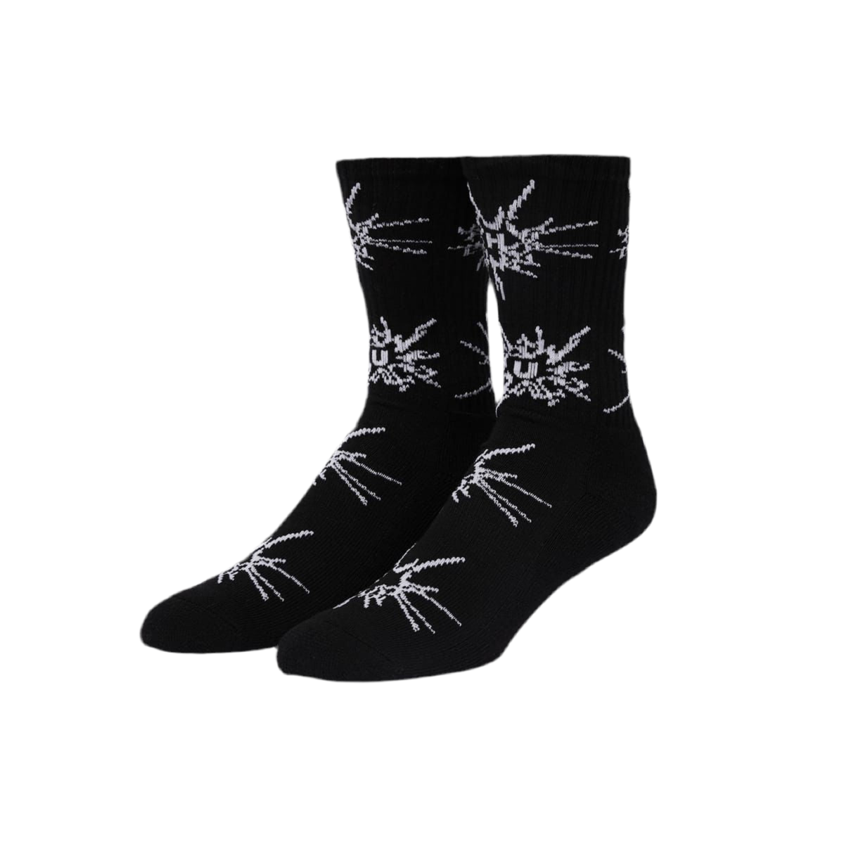 Chaussettes Huf Glass Crew Black (37/45)