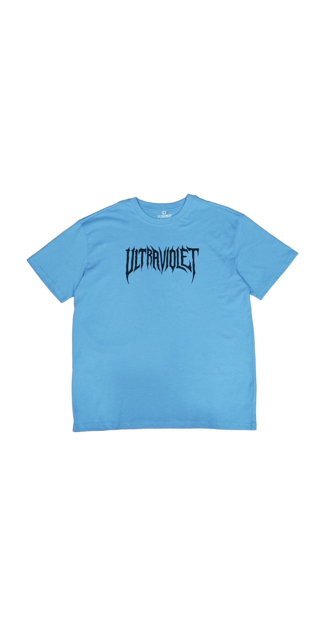 Tee Shirt Ultraviolet Trash Logo Blue