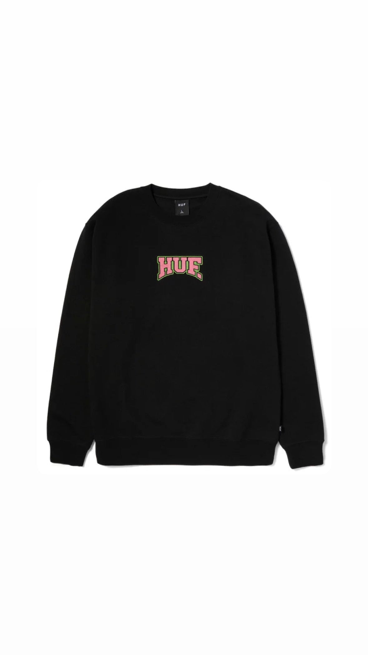Crewneck Huf Home Team Black