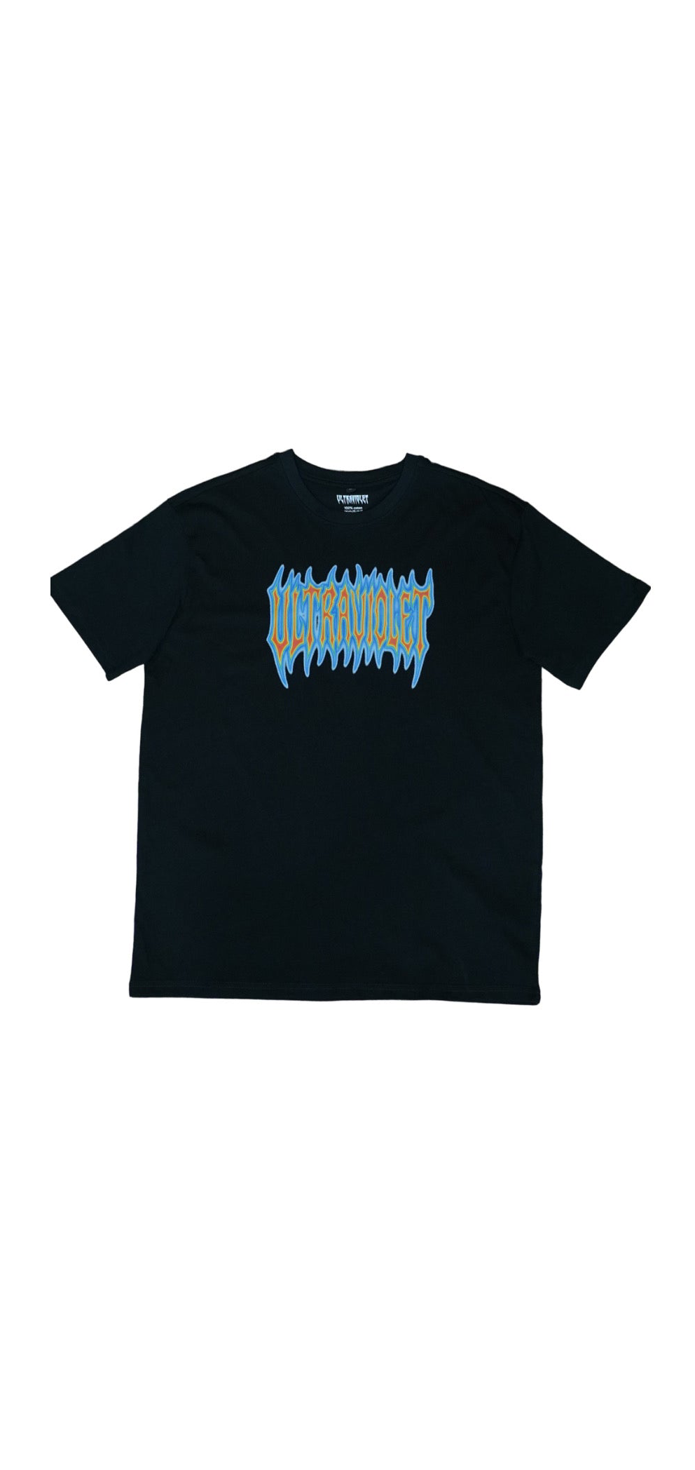 Tee Shirt Ultraviolet Thermic Logo Black
