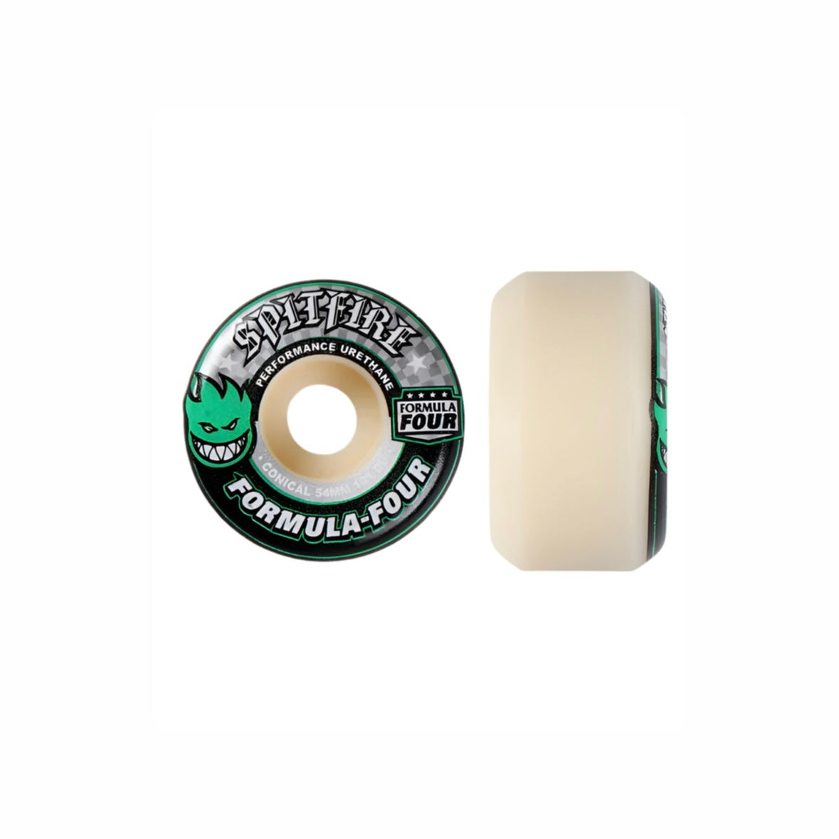 Roues Spitfire F4 Conical Green 101D 56mm