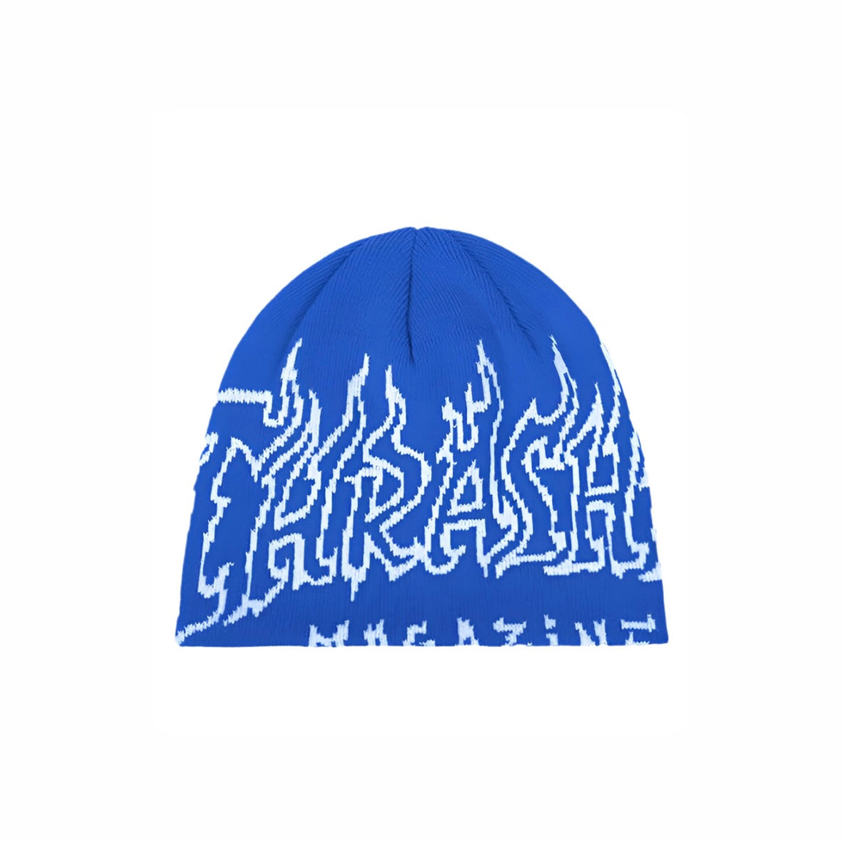 Bonnet Thrasher Fire Outlined Blue