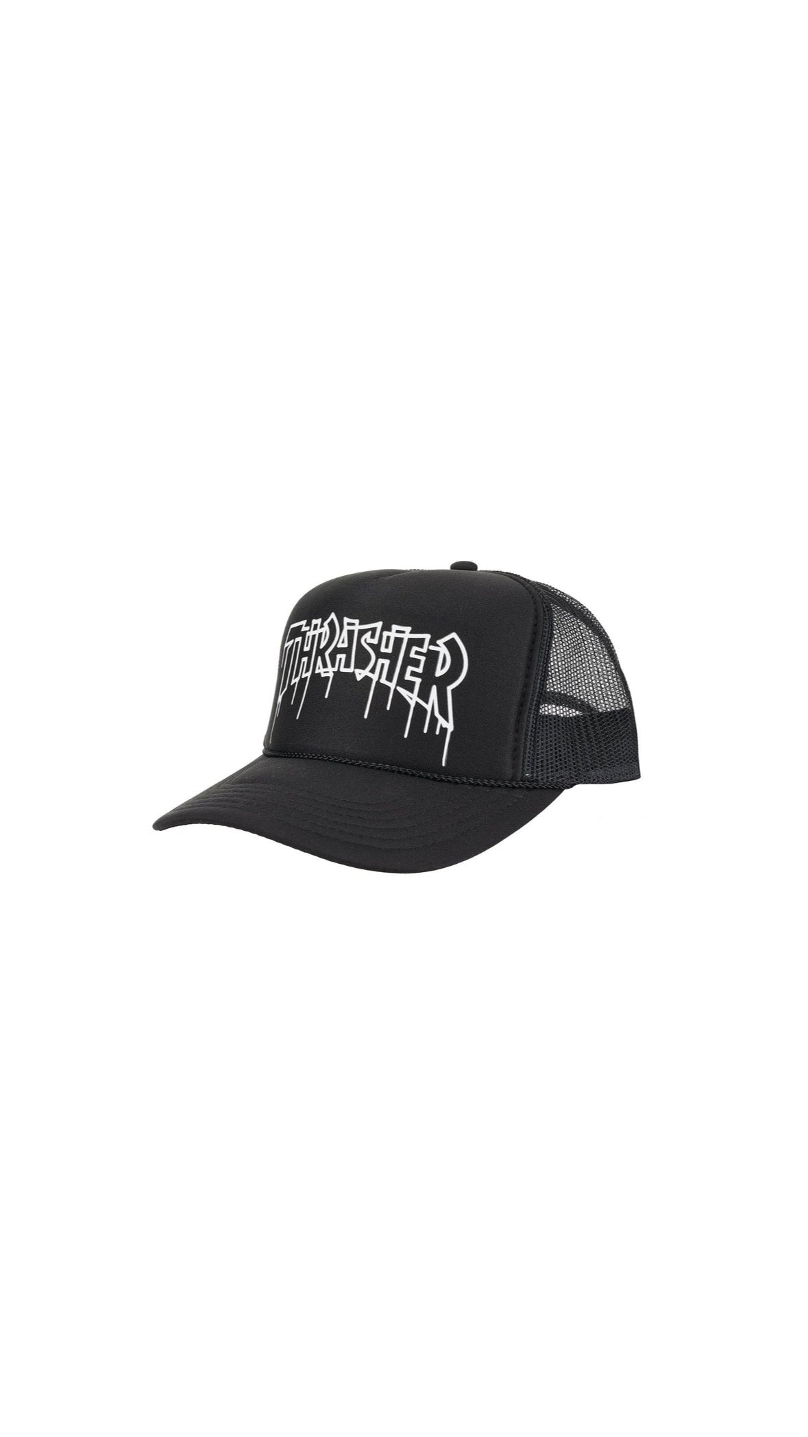 Casquette Thrasher One-Liner Trucker Black