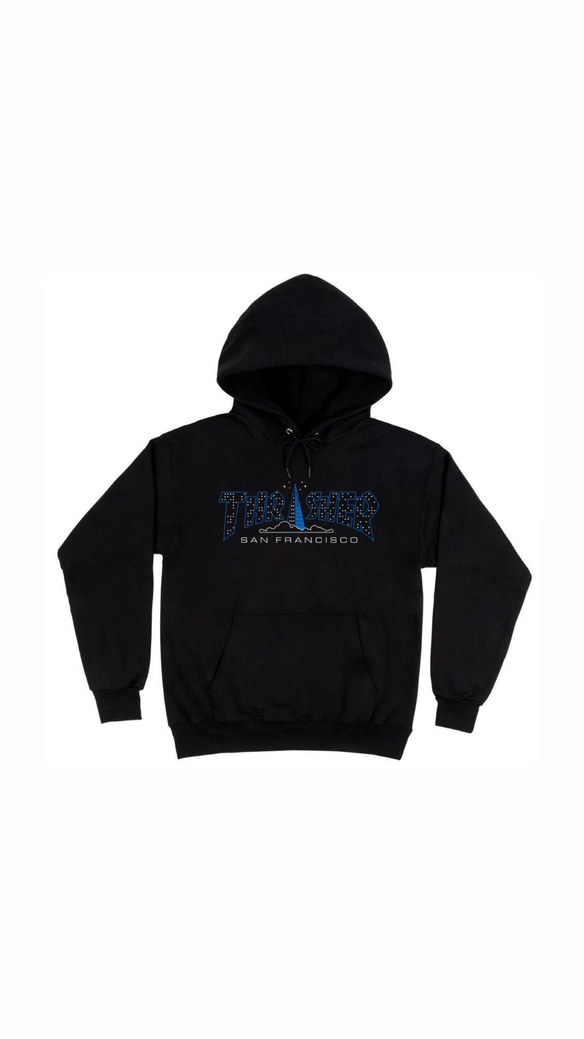 Hoodie Thrasher Pyramid Black