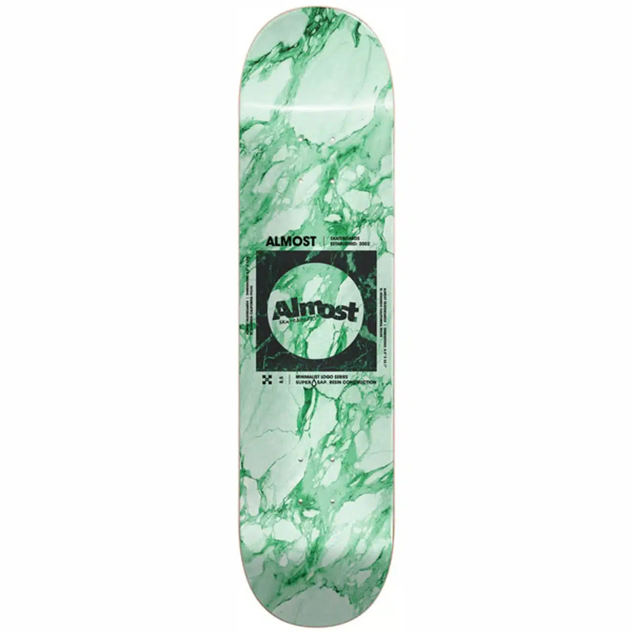 Deck Almost Minimal Marble Super Sap Green 8”25