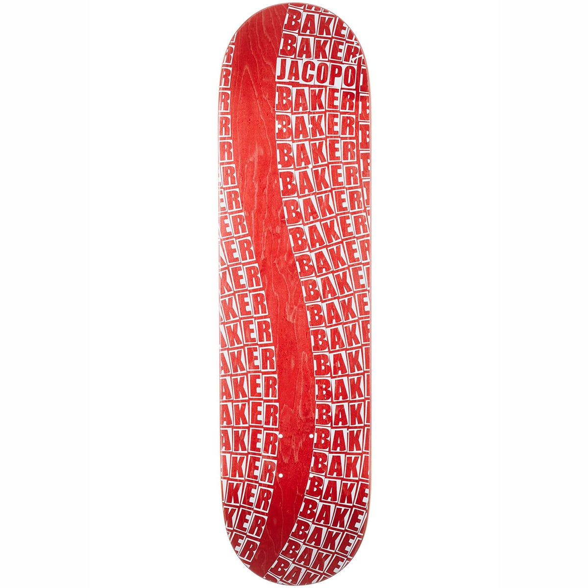 Deck Baker Wavy JC Red 8”125