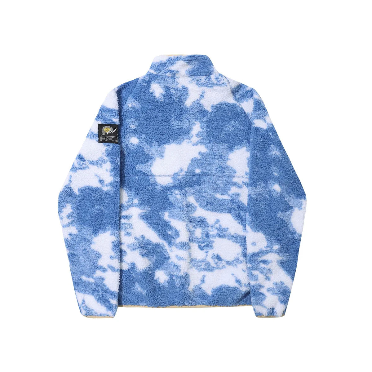 Veste Hélas Mundy Fleece Quarter Zip Jacket Blue Cloud