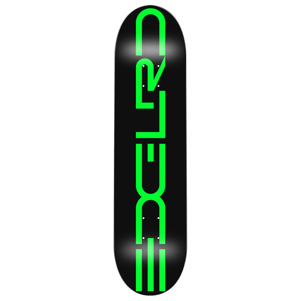Deck EDGLRD Tech Script Black Green 8"25