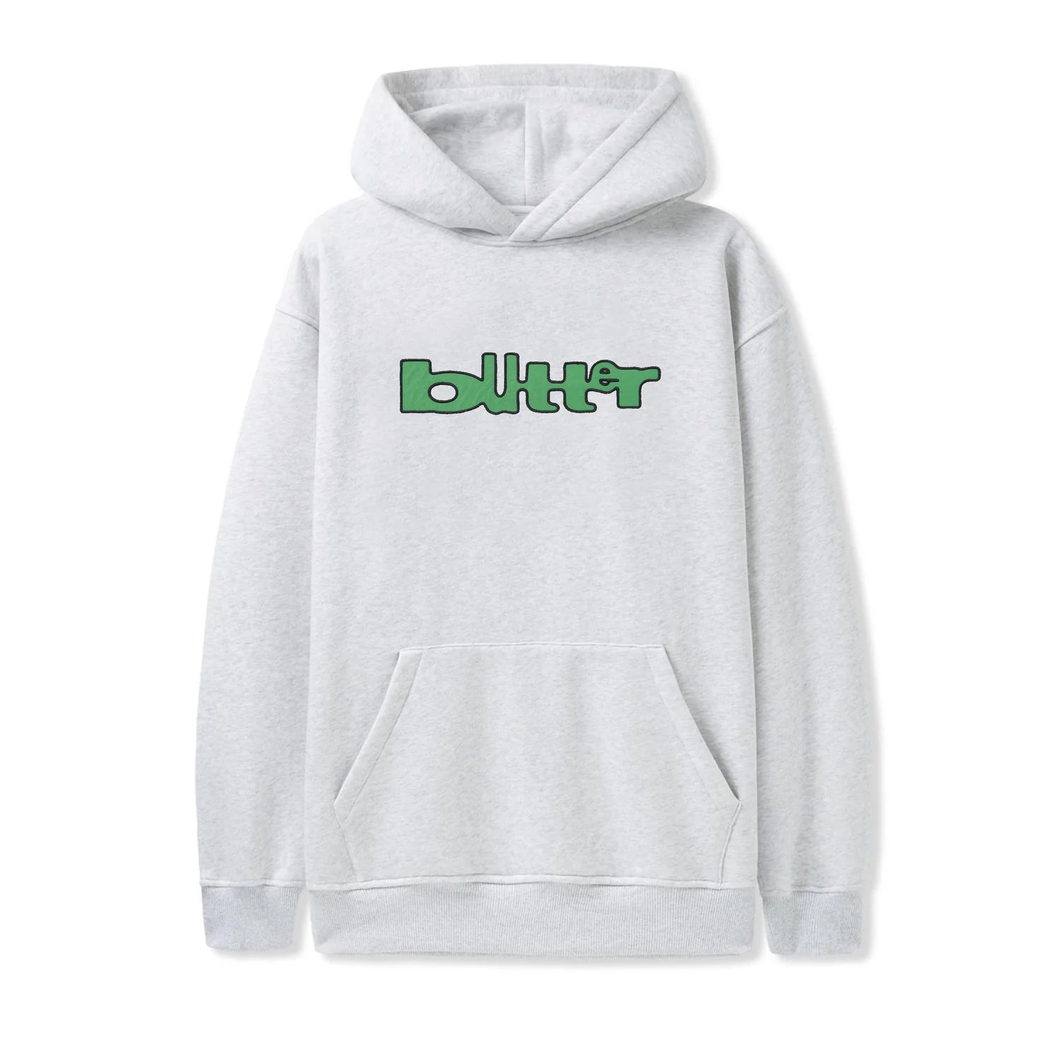 Hoodie Butter Goods Warped Pullover Ash