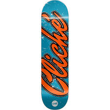 Deck Cliché Old Logo Blue Orange 8"125