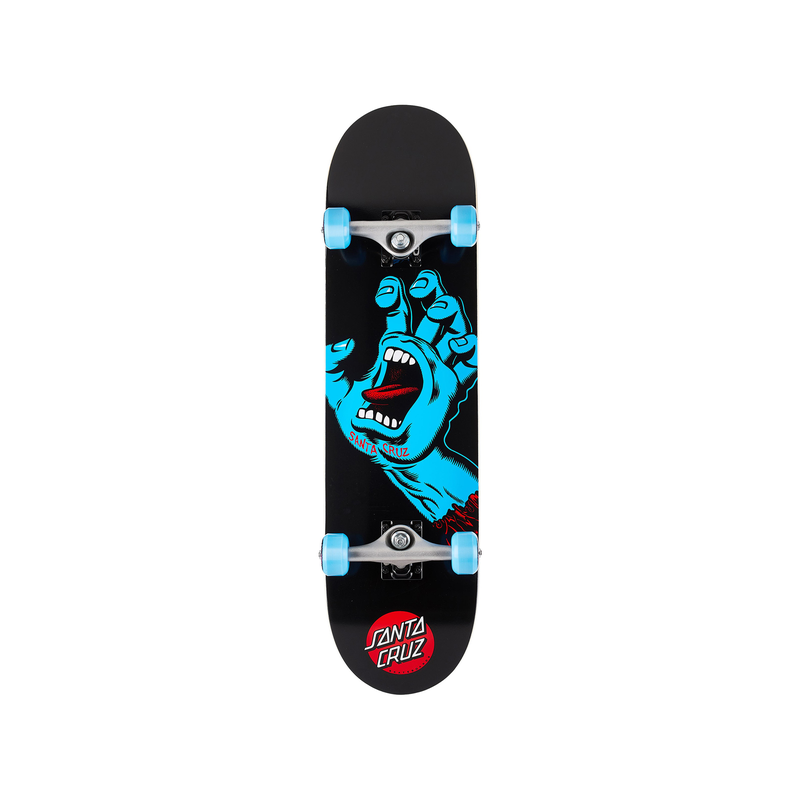 Complete Santa Cruz Screaming Hand Black 8"0